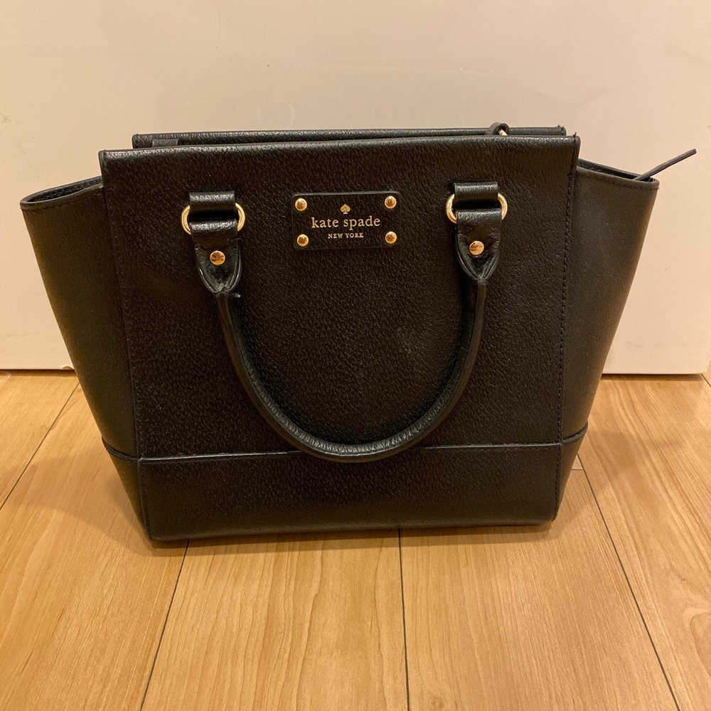 Kate Spade black medium purse